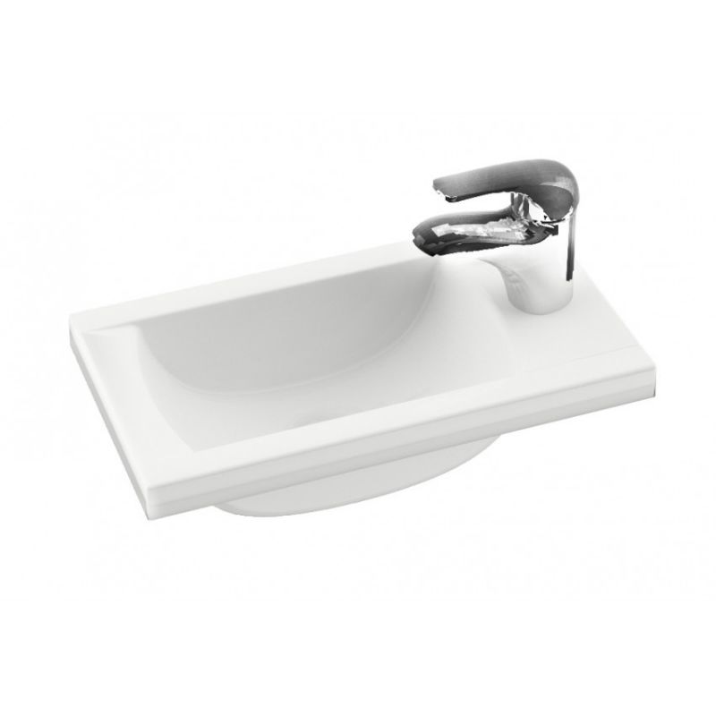 

Раковина для ванной Ravak CLASSIC 400 белый с отверстиями XJD01140000