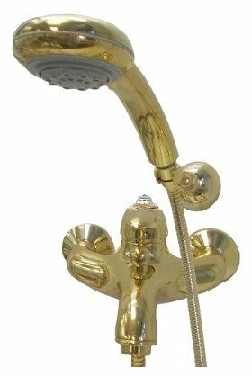 

Смеситель для ванны Fiore JAFAR SKY GOLD 5100