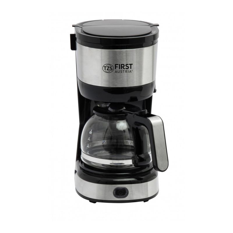 

Кофеварка First FA-5464-4 BLACK/STEEL