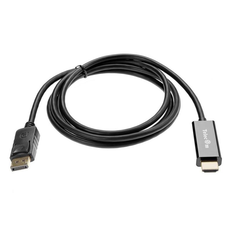 

Кабель Telecom Display Port M to HDMI M TA494 1.8м