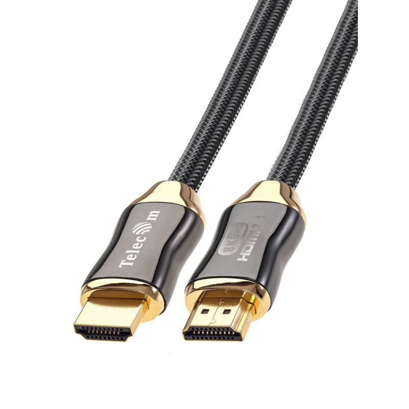 

Кабель Telecom HDMI-HDMI 2M V2.1 TCG300-2M