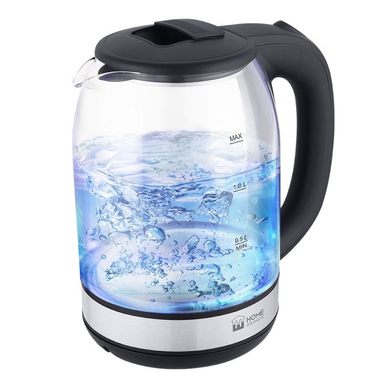 

Чайник Home Element HE-KT2300 черный жемчуг
