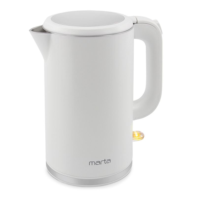 

Чайник Marta MT-4556 белый жемчуг