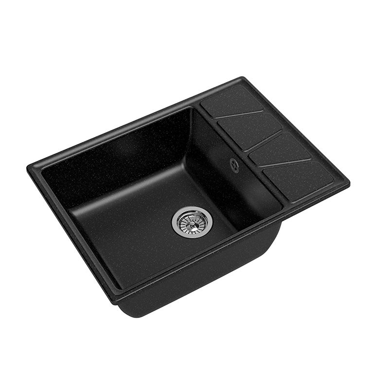 

Кухонная мойка GranFest VERTEX GF-V-680L черный