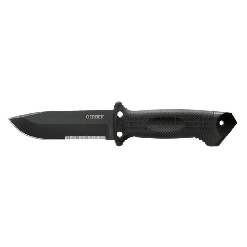 Нож походный Gerber LMF II Infantry Fixed Black 31-003661 (1027863) складной нож gerber decree