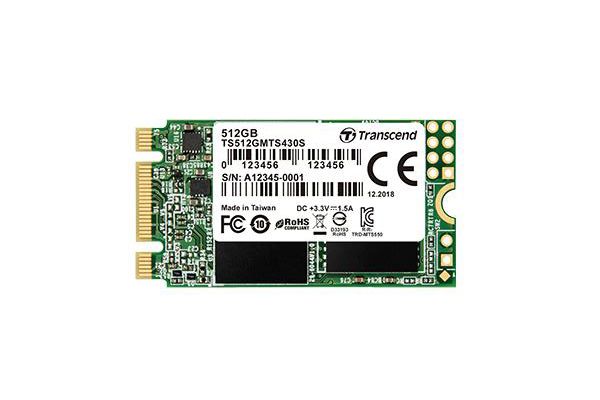 

SSD накопитель Transcend 512GB M.2 2242 (TS512GMTS430S)