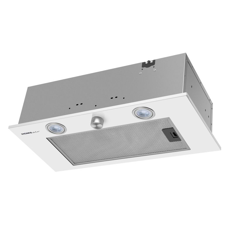 

Встраиваемая вытяжка Homsair Camelia Power 60RD белый