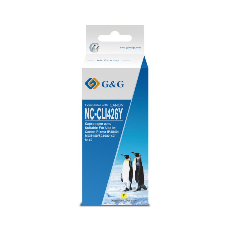 

Картридж G&G NC-CLI426Y желтый
