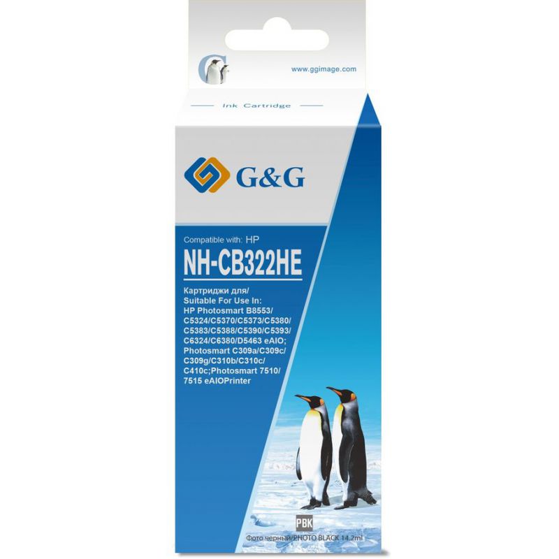 

Картридж G&G NH-CB322HE фото черный