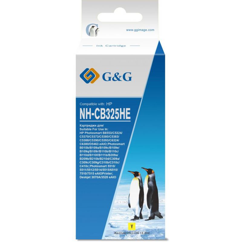 

Картридж G&G NH-CB325HE желтый