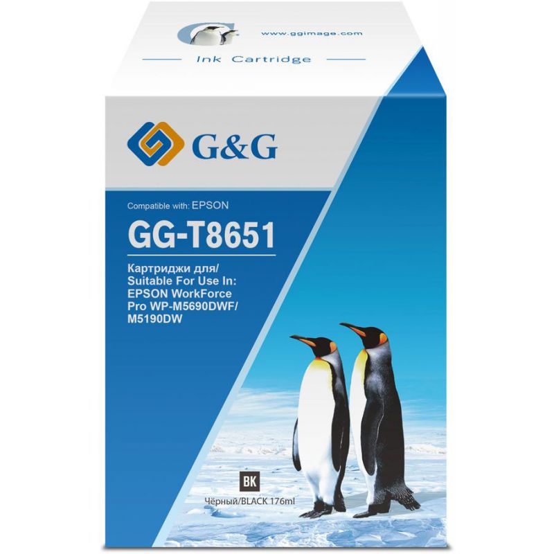 

Картридж G&G T8651 черный