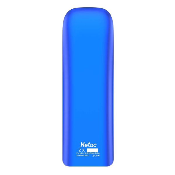 

Внешний жесткий диск Netac ZX SSD 500GB USB 3.2 (NT01ZX-500G-32BL)