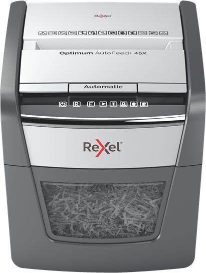 

Уничтожитель документов (шредер) Rexel Optimum AutoFeed 45X (секр.P-4)