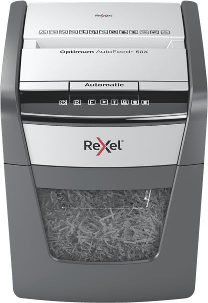 

Уничтожитель документов (шредер) Rexel Optimum AutoFeed 50X (секр.P-4)