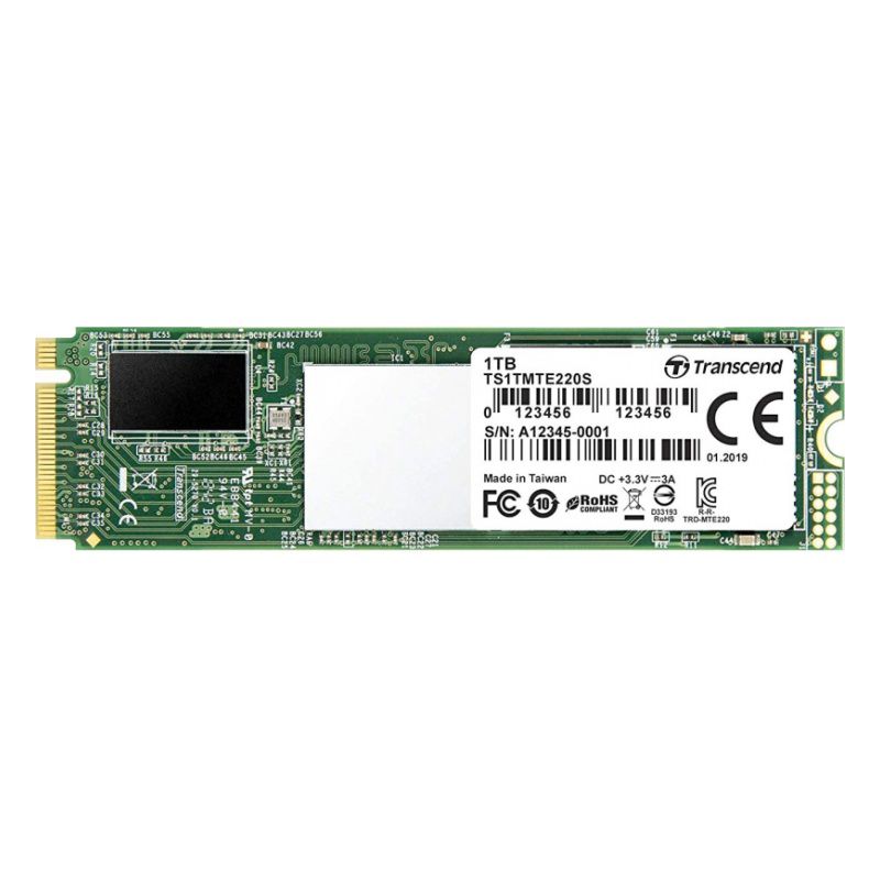 

SSD накопитель Transcend SSD 1Tb M.2 2280 (TS1TMTE220S)