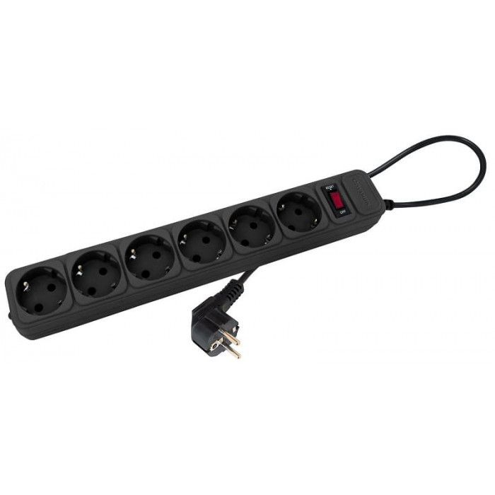 

Сетевой фильтр Спутник SP-618 6розеток, 1,8м