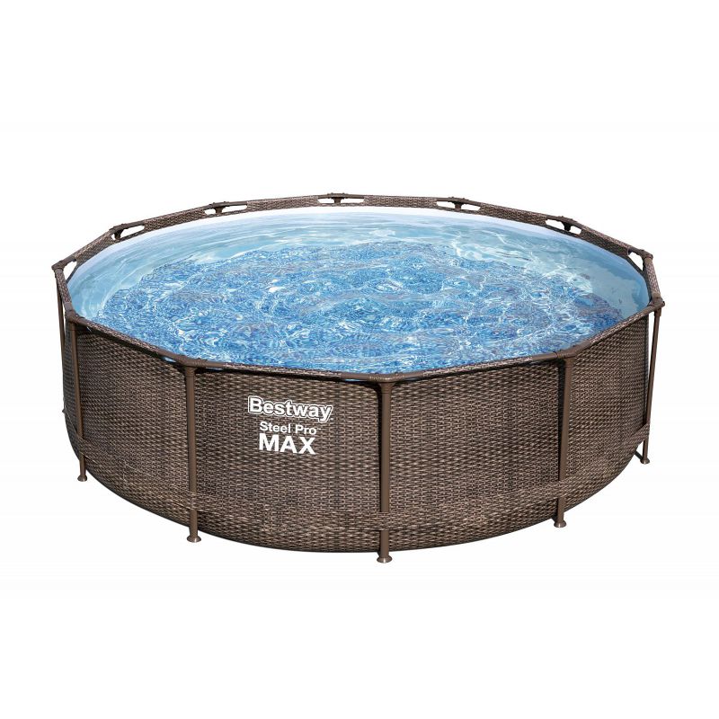 

Бассейн BestWay 56709 STEEL PRO MAX каркасный с фильтр-насосом 366х100 9150л