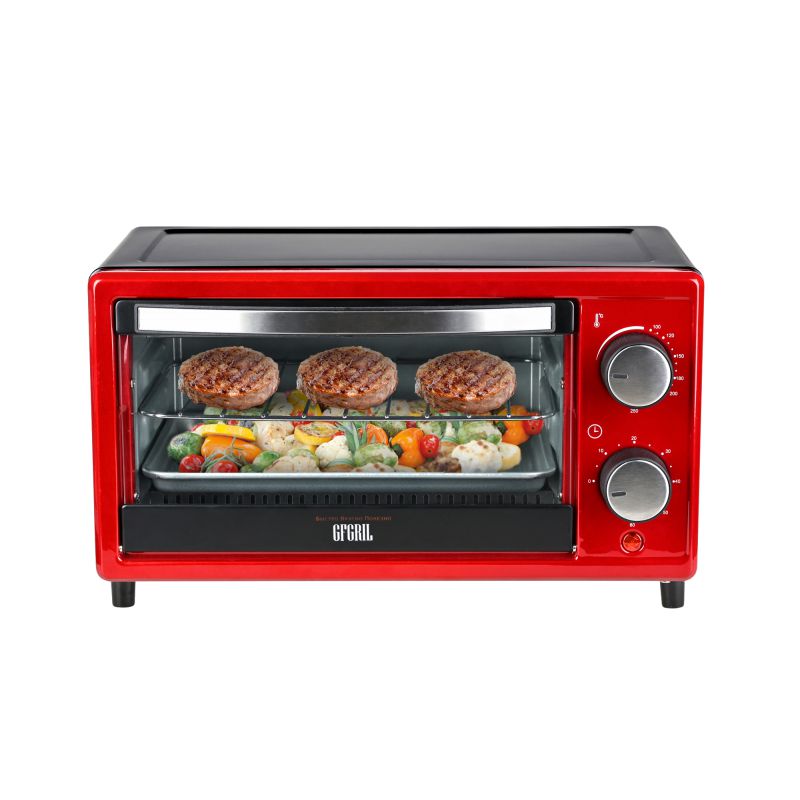 

Мини-печь GFGril GFO-09 красный