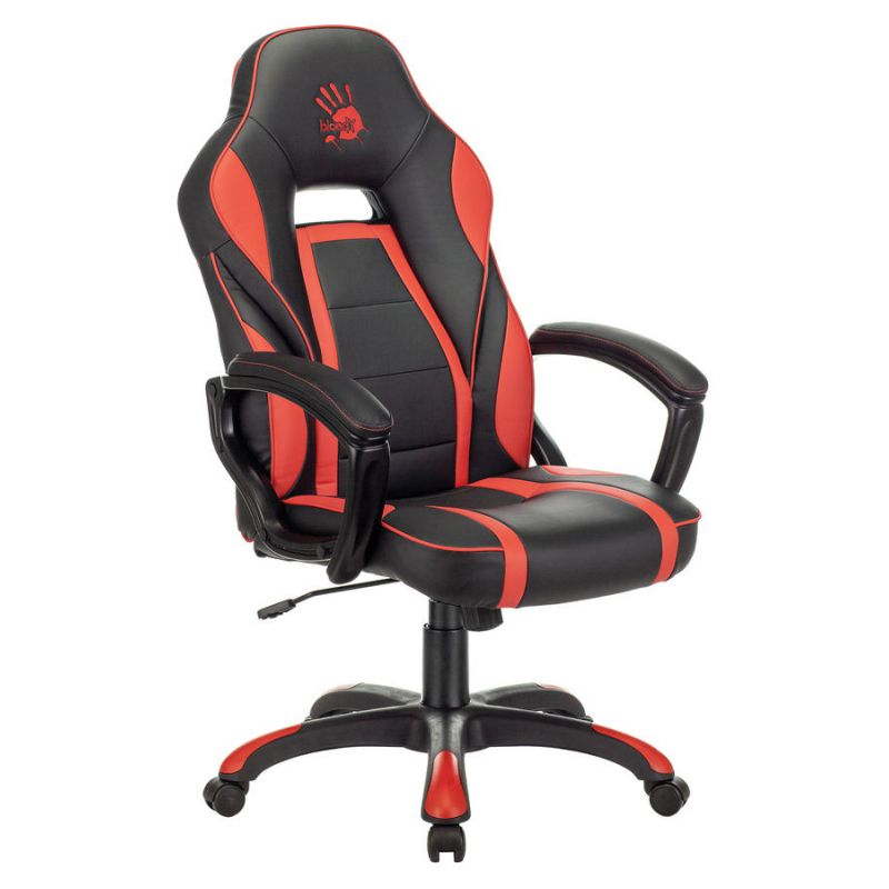 

Кресло A4Tech Bloody GC-350 эко.кожа, черный/красный