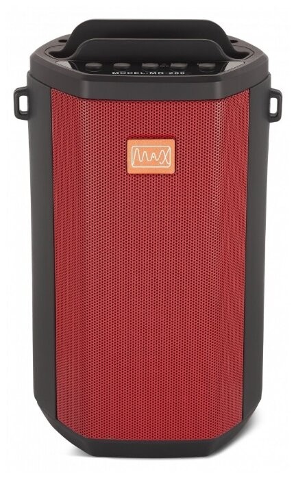

Портативная акустика MAX MR-280 Red