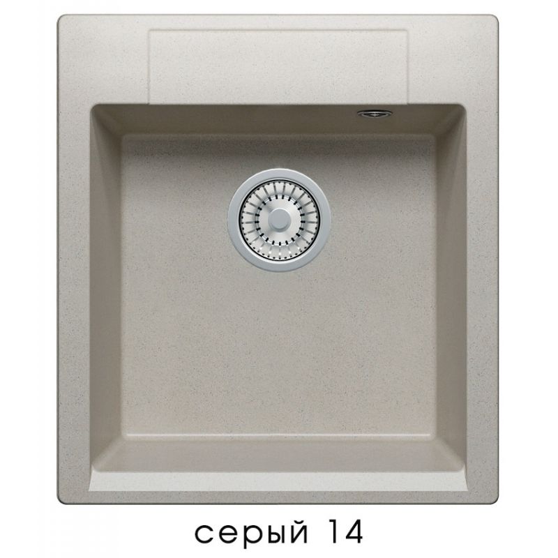 

Кухонная мойка Polygran Argo-460 Серый (14)