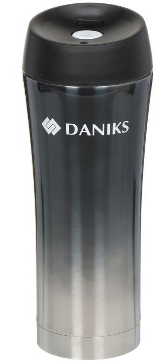 

Термос Daniks SL-NT015-met-grpht черный/серебро