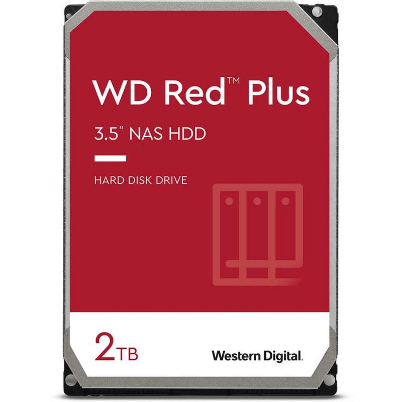 

Жесткий диск Western Digital Red Plus 2ТБ/SATA III/3.5 (WD20EFZX)