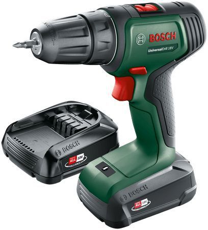 

Шуруповерт Bosch UniversalDrill 18 (06039D4002) 2АКБ и ЗУ