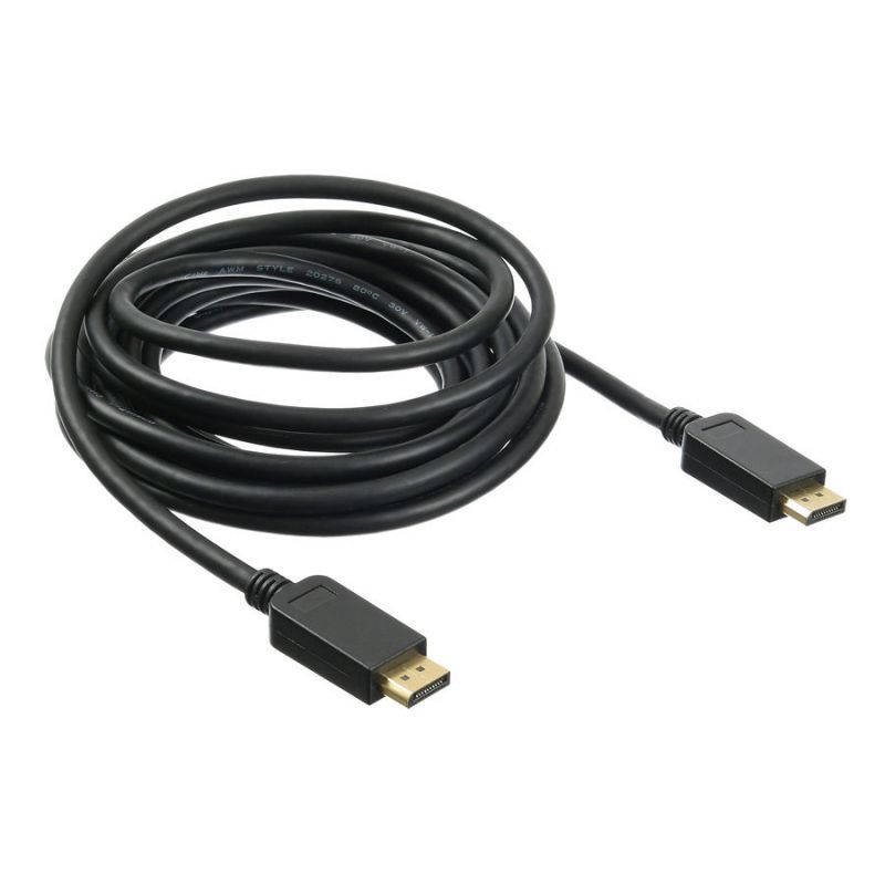 

Кабель BURO v 1.2 DisplayPort (m) - DisplayPort (m) 5м GOLD черный (bhp dpp_1.2-5)