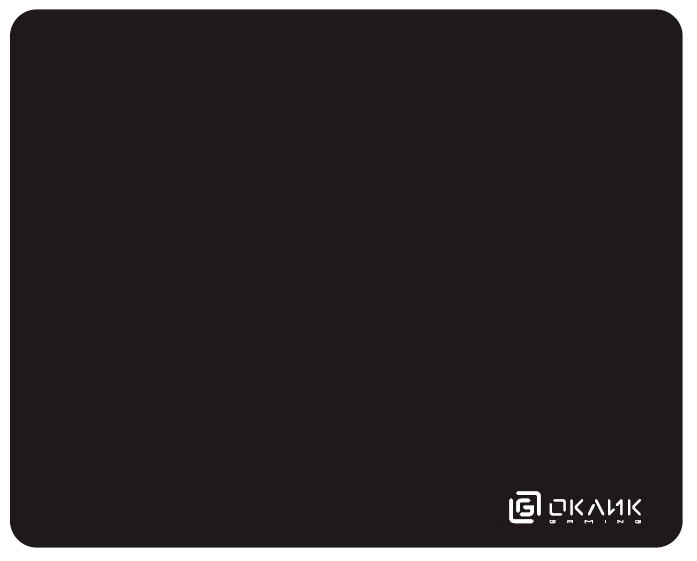 

Коврики для мыши Oklick OK-F0450 черный