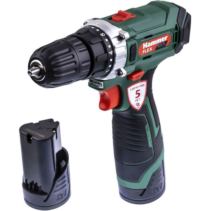 

Шуруповерт Hammer Flex ACD12/2CS (630797)