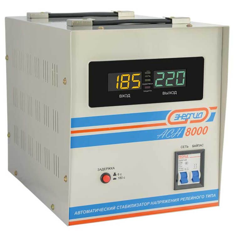 

Стабилизатор напряжения Энергия АСН-8000