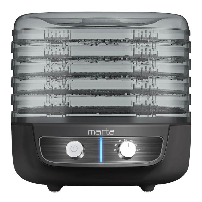 

Сушилка для продуктов MARTA MFD-8015PS черный жемчуг