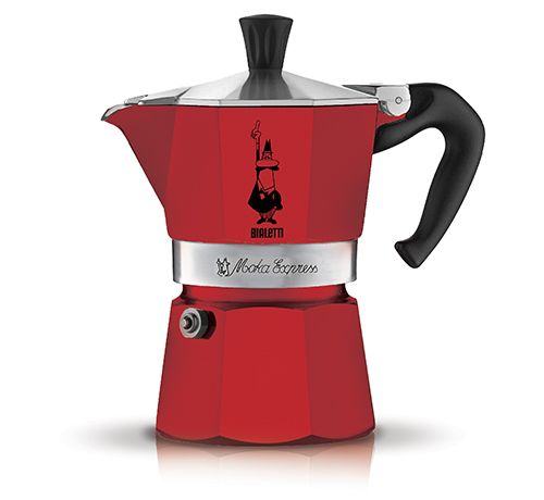 

Кофеварка Bialetti Moka Express красный (4943)