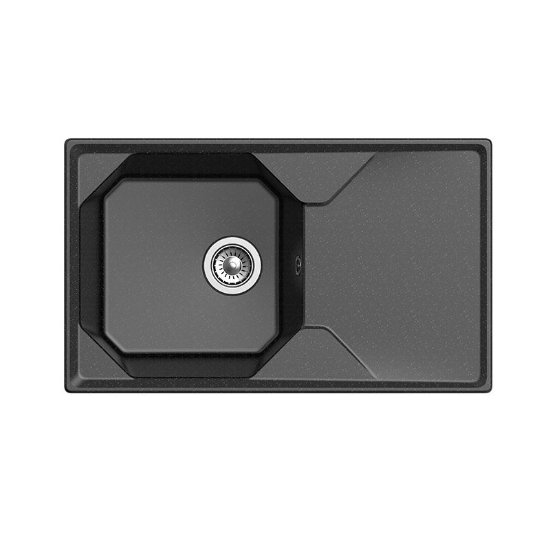 

Кухонная мойка GranFest UNIQUE GF-U-840L черный