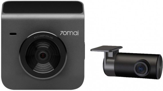 

Автомобильный видеорегистратор 70mai Dash Cam A400+Rear Cam Set A400-1 Grey (Midrive A400-1)