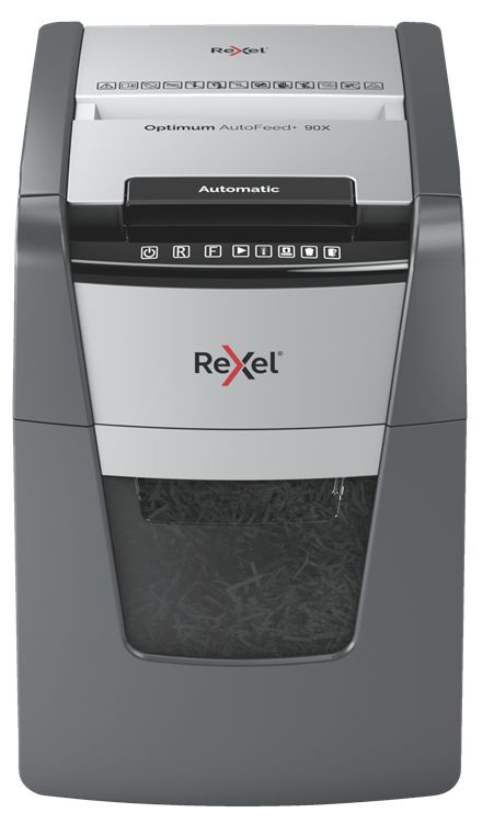 

Уничтожитель документов (шредер) Rexel Optimum AutoFeed 90X черный