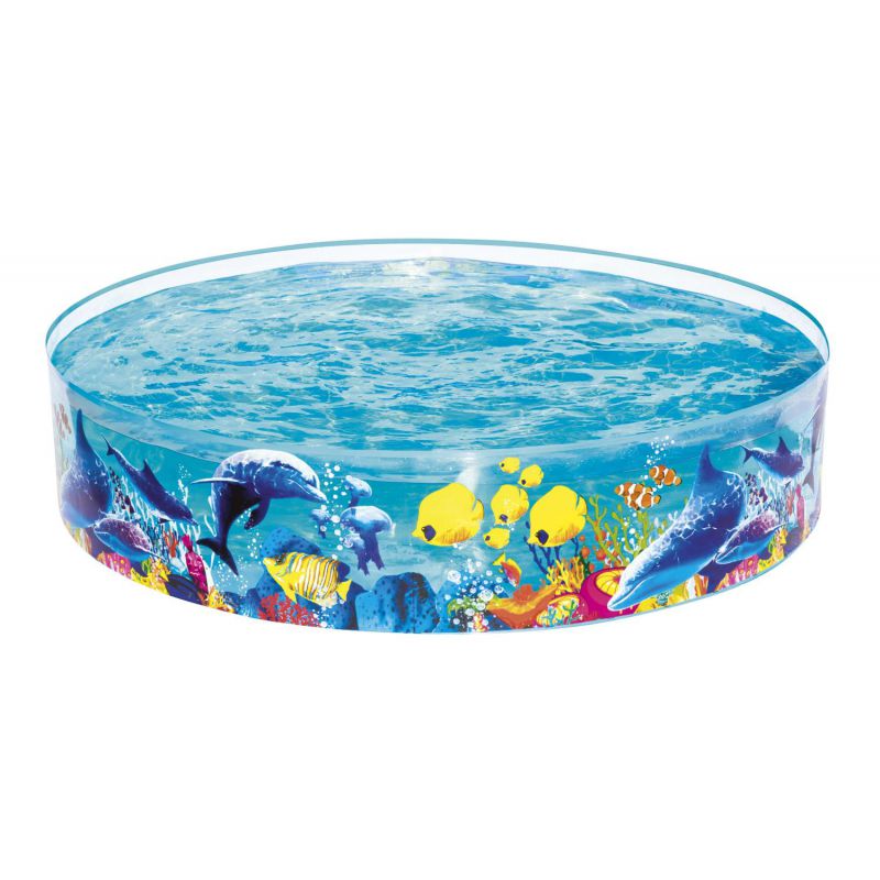 

Бассейн BestWay 55030 Счастливые рыбки 183х38см