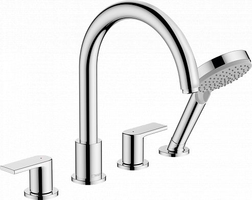 

Смеситель для ванны Hansgrohe Vernis Shape 71459000 (внешняя часть)