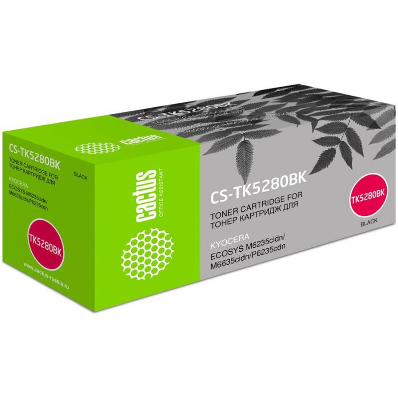 

Картридж Cactus CS-TK5280BK BLACK