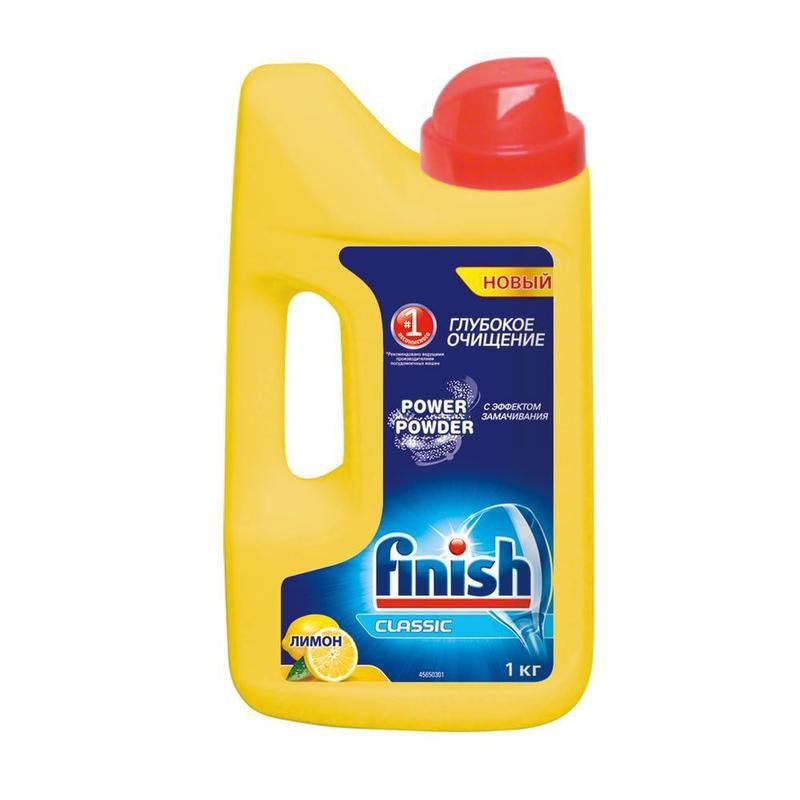 

Средство для мытья посуды Finish Power Powder Classic лимон (3017257) Порошок 1кг