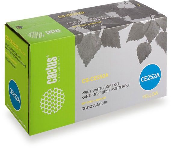 

Картридж Cactus CS-CE252A желтый