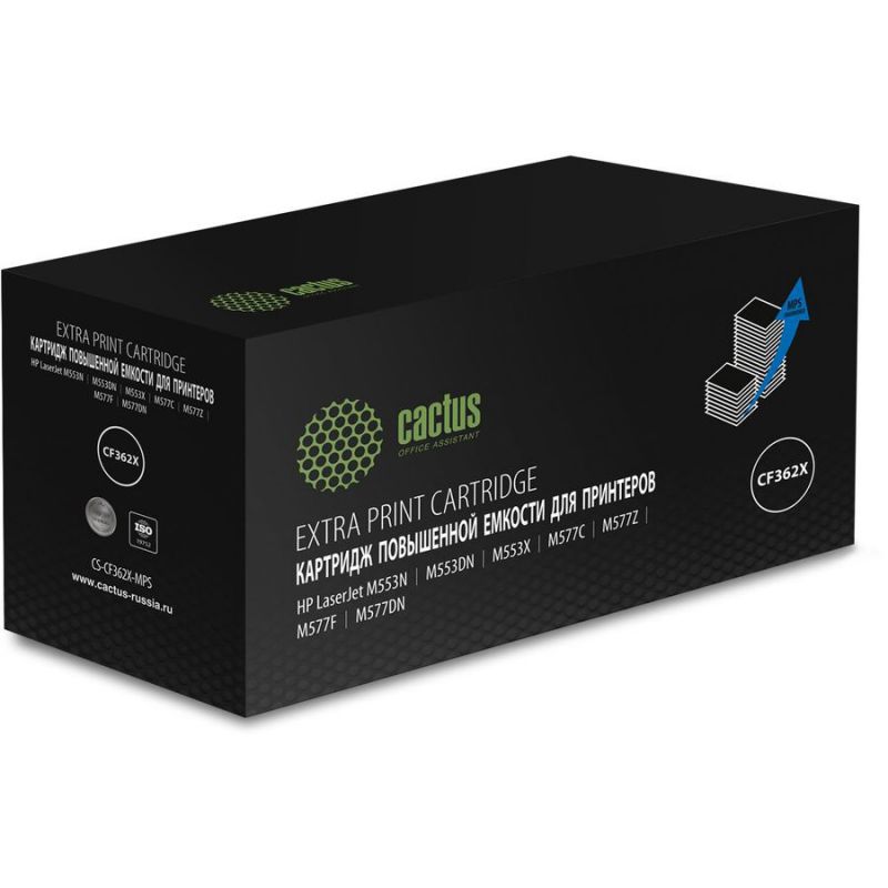 

Картридж Cactus CS-CF362X-MPS желтый