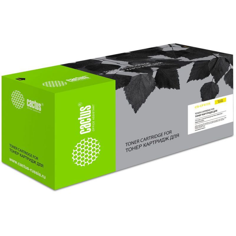

Картридж Cactus CS-CF472X желтый
