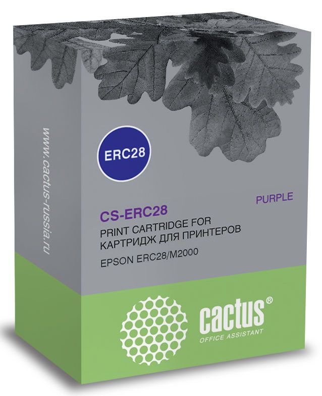 

Картридж Cactus CS-ERC28 фиолетовый