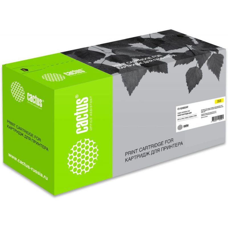 

Картридж Cactus CS-Q2682AV желтый