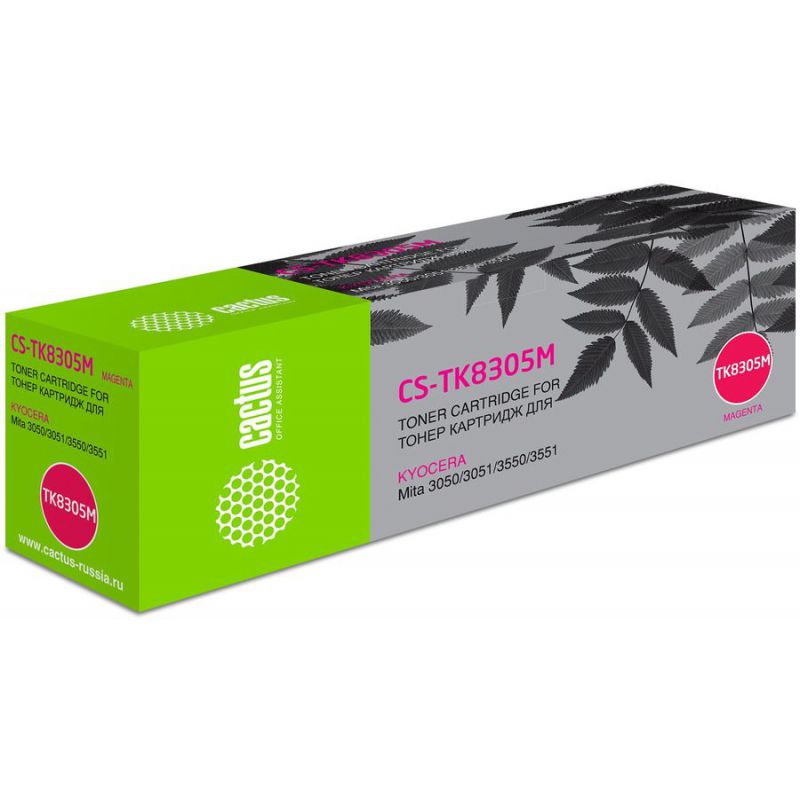 

Картридж Cactus CS-TK8305M пурпурный