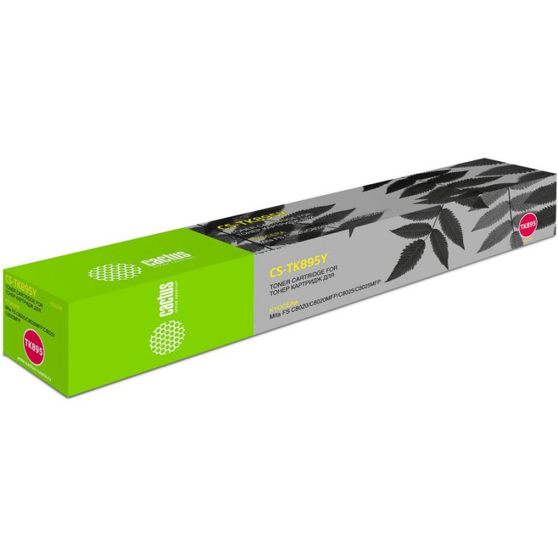 

Картридж Cactus CS-TK895Y желтый
