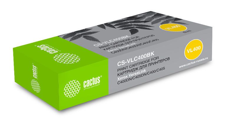 

Картридж Cactus CS-VLC400BK черный