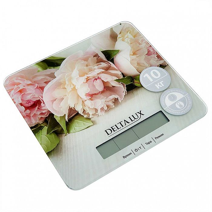 

Кухонные весы DELTA LUX DE-006KE Цветы